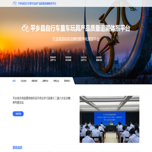 首页|平乡县自行车童车玩具产品质量追溯体系平台