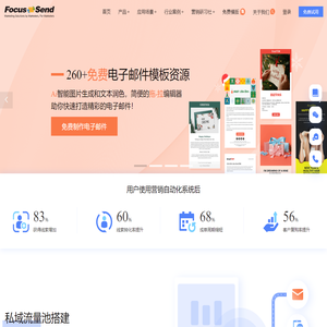 营销自动化-邮件营销-EDM营销-短信营销-活动营销-内容营销-社交营销-智能名片-Focussend全球领先的智能化营销服务商